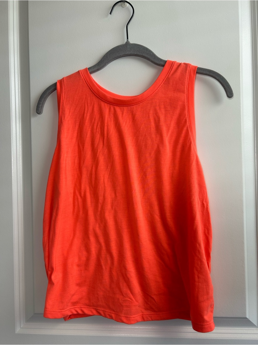Old Navy Neon Coral Sleeveless Tank Top